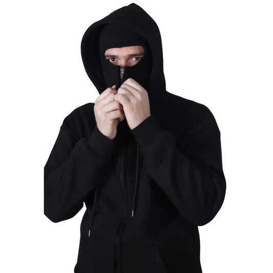 Men's Full Zipper BALACLAVA Hoodie