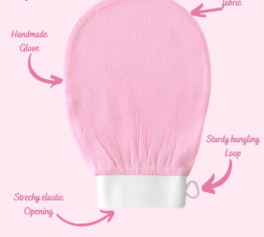 Exfoliating gloves Mitt