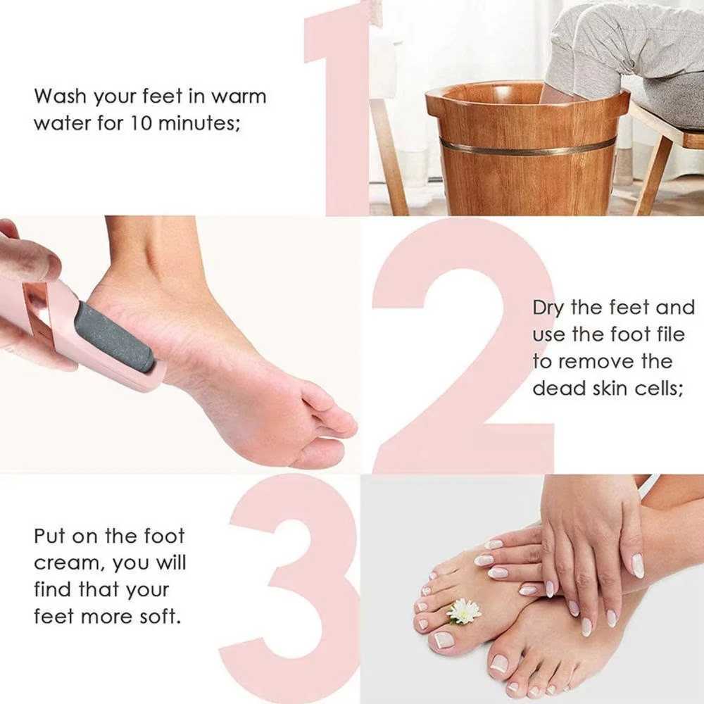 Rechargeable Electric Callus Remover Cordless Women Men Electronic Foot File Removes Dry Coarse Skin Calluses