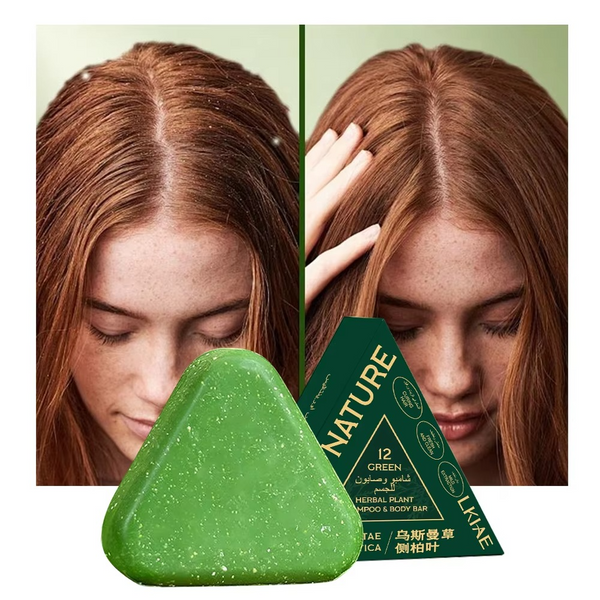 Seven Green Shampoo Bar - Nature Triangle Hair Care