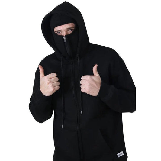 Men's Full Zipper BALACLAVA Hoodie