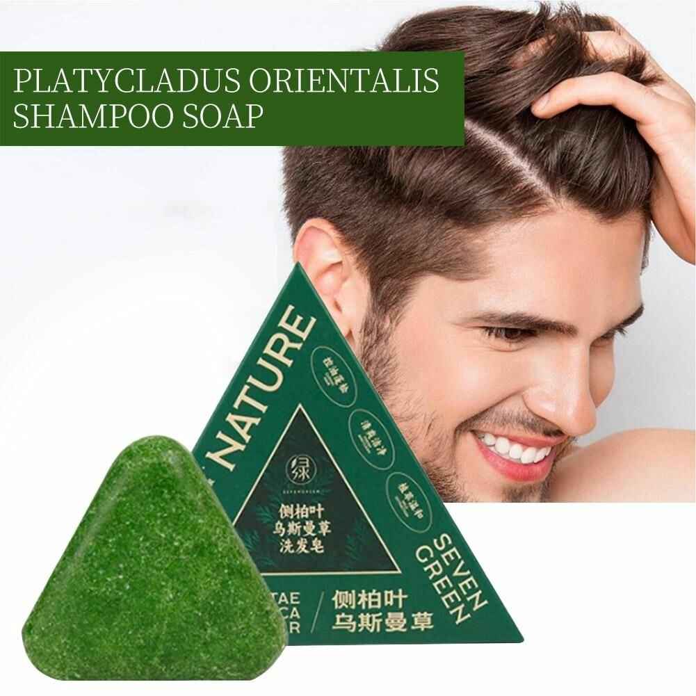 Seven Green Shampoo Bar - Nature Triangle Hair Care